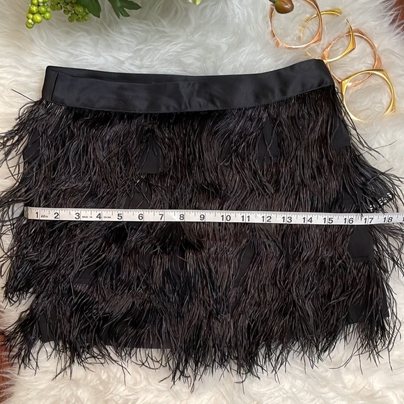 Express Ostrich Feathered Skirt - Picture 10 of 14